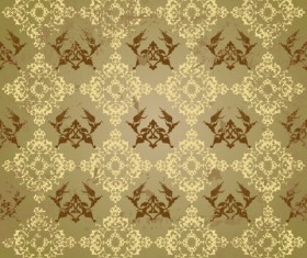Antique Decorative pattern background vector art