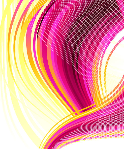 Abstract colored line backgrounds vector