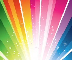 Colorful light background vector
