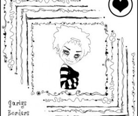 Gurlys Borders Photoshop Brushes