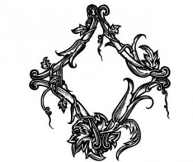 Floral Ornaments 01 vector art