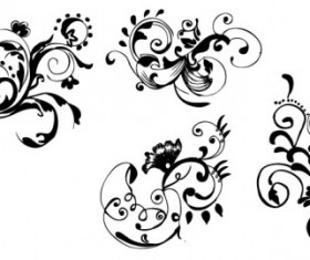 Hand Drawn Floral vecotr