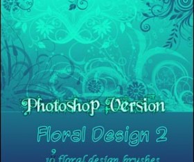 PS Floral Design Photoshop Brushes