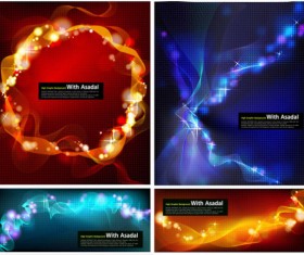dazzling light background vector Graphic