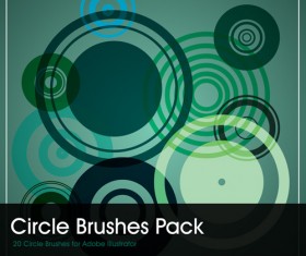 Modern circle background