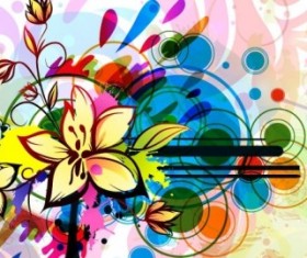 Vector Floral Background graphic