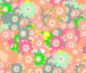 Floral colorful background