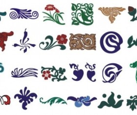 Floral design elements