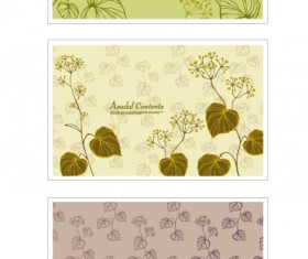 plant decorative pattern background vector