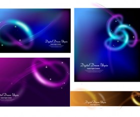 Creative glare background Vector graphic