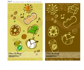 Lovely Child elements background 4 vector graphic