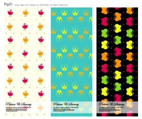 Lovely Child elements background 7 vector graphic