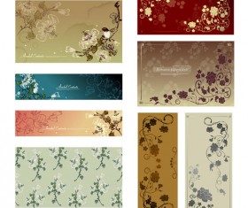 The vine decorative pattern background vector