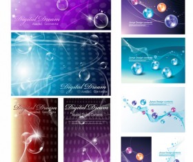 Dream bubble background vector