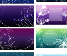 Crystal decorative pattern background art vector