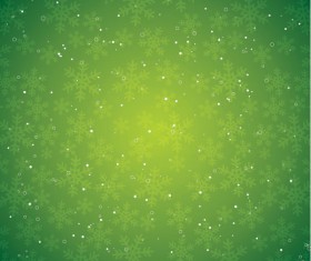 Green snow background vector
