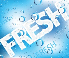 Fresh background vector art