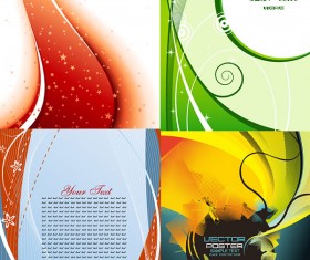 dynamic lines of the background vector art