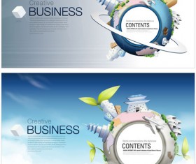 Global environmental protection. vector art