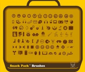 Snack Pack 01 Photoshop Brushes