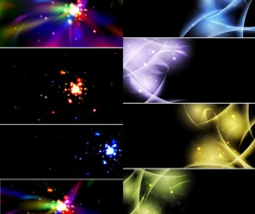 Colorful light background 01 vector material