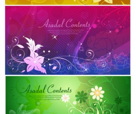 Decorative pattern background decoration vector