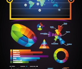 Website of business infographics 01 vector