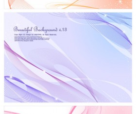 Abstract lines background vector