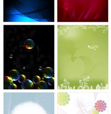 Decorative pattern bubble background 2