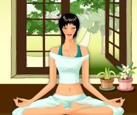 Life movement beauty set 120 vector