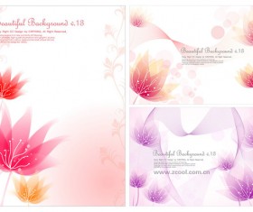 The dream small flower background Vector
