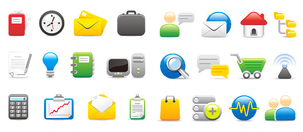 Network and office Icon vector