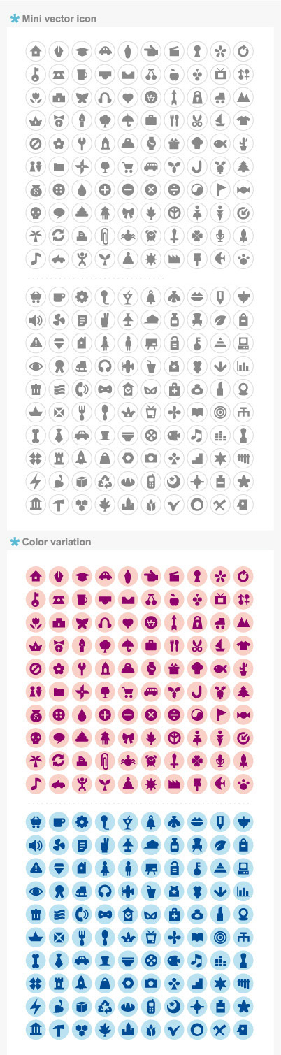 Simple graphical icons 3 vector
