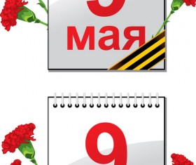 9 May Creative design vector graphics 01