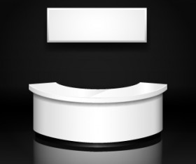 Blank exhibition Object vector 03