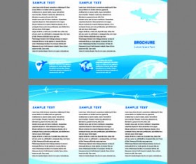 Brochures and flyers abstract cover vector 02