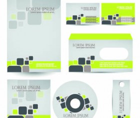 Brochures and flyers abstract cover vector 05