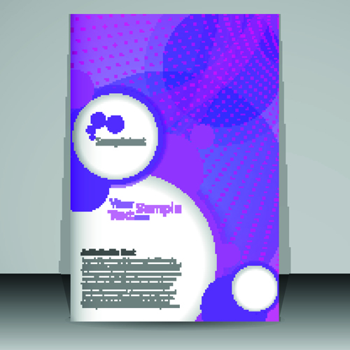 Business brochure Creative design vector 05
