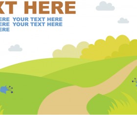 Set of Camping design elements vector 08