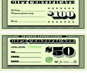 Certificate style design elements 02