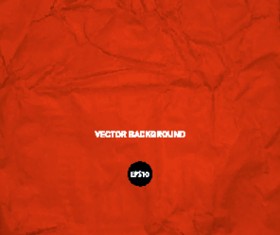 Crumpled paper colored vector background 01