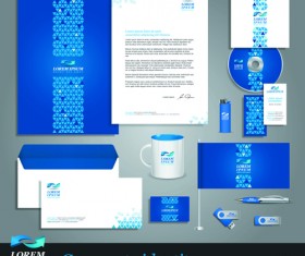 Corporate Identity Kit vector Templates 03