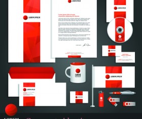 Corporate Identity Kit vector Templates 05