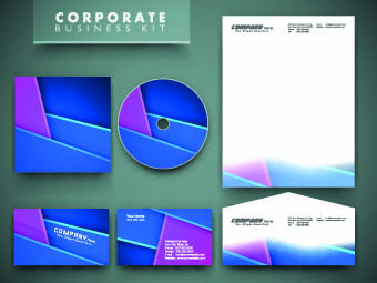 Corporate business kit set 04