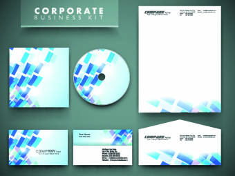 Corporate business kit set 05