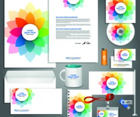 Vector Corporate identity template kit 01