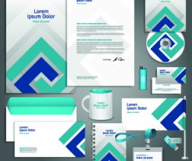 Vector Corporate identity template kit 02
