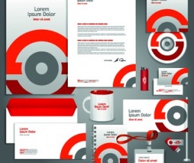 Vector Corporate identity template kit 03