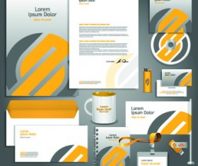 Vector Corporate identity template kit 05