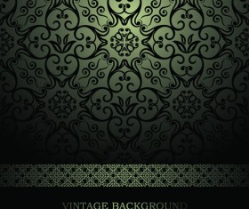 luxurious Damask Patterns background 03